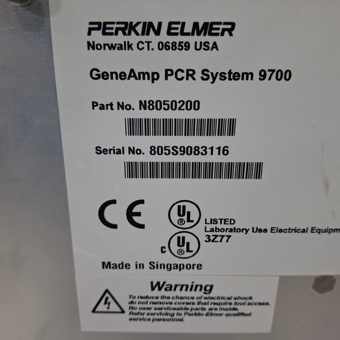 Applied Biosystems Applied Biosystems GeneAmp 9700 PCR System Research Lab reLink Medical