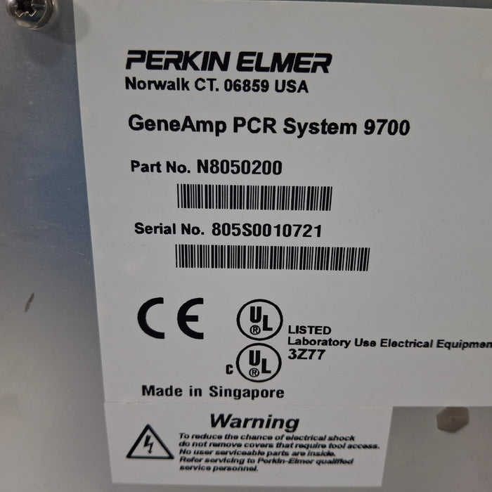 Applied Biosystems Applied Biosystems GeneAmp 9700 PCR System Research Lab reLink Medical