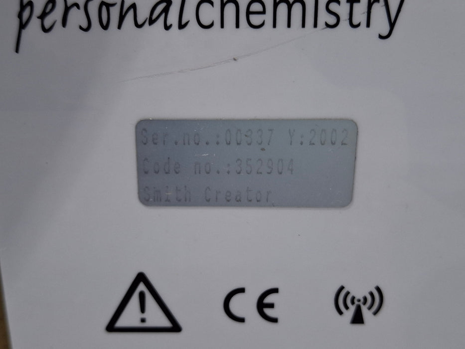 Personal Chemistry Personal Chemistry Smith Creator Organic Synthesizer Research Lab reLink Medical