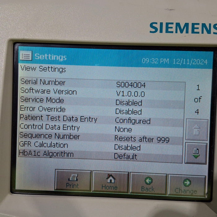 Siemens Siemens DCA Vantage Analyzer Clinical Lab reLink Medical