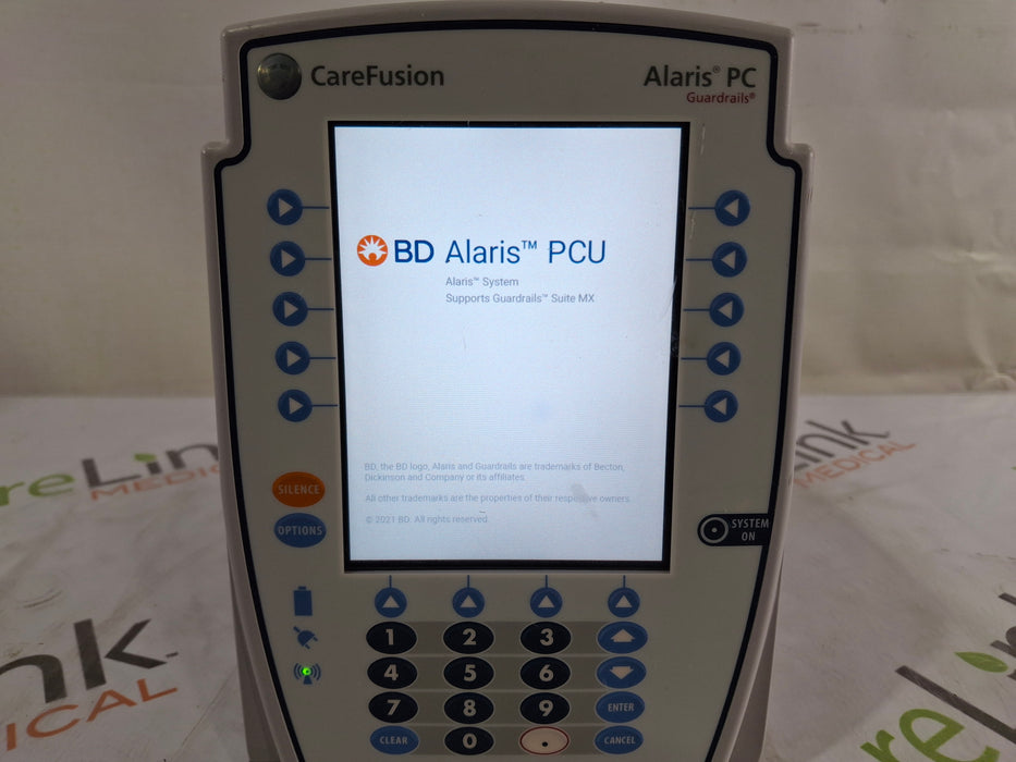 CareFusion CareFusion Alaris 8015 Large Screen POC Infusion Pump Infusion Pump reLink Medical