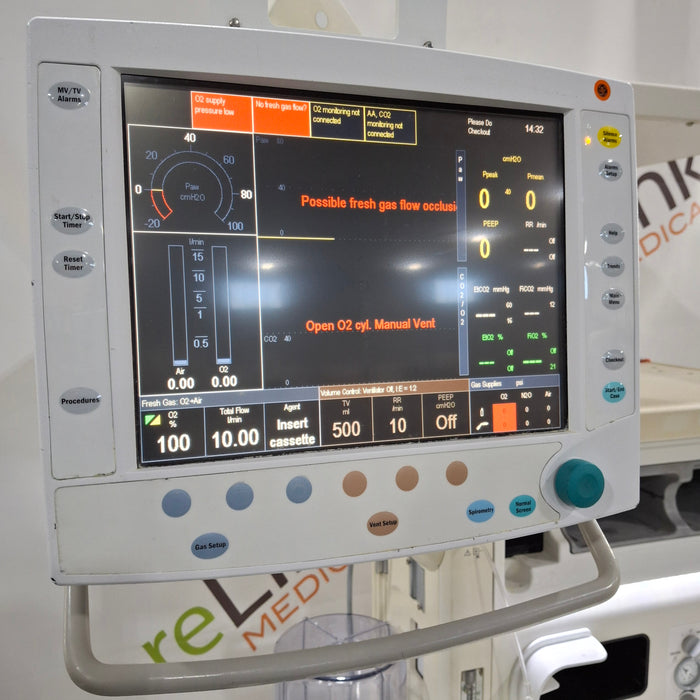 Datex-Ohmeda Aisys Anesthesia Unit