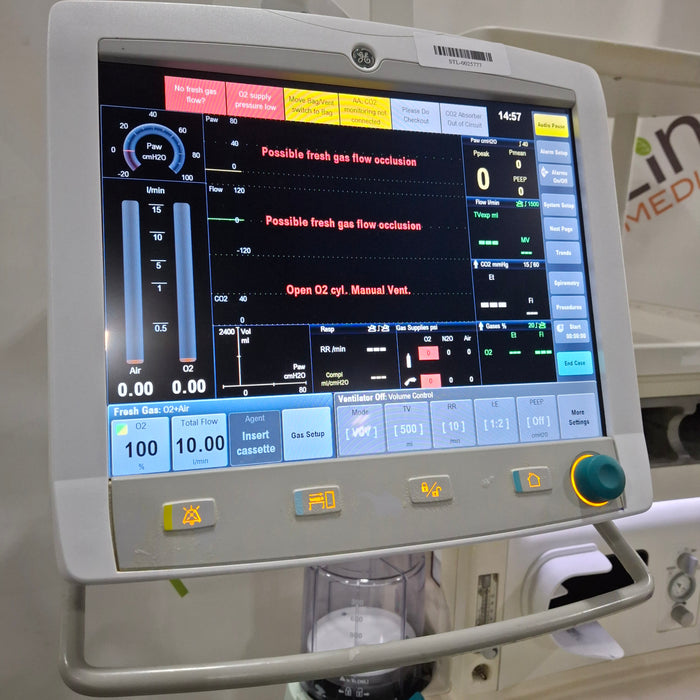 Datex-Ohmeda Aisys Anesthesia Unit