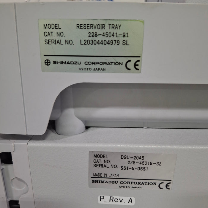 Shimadzu DGU-20A5 Degasser