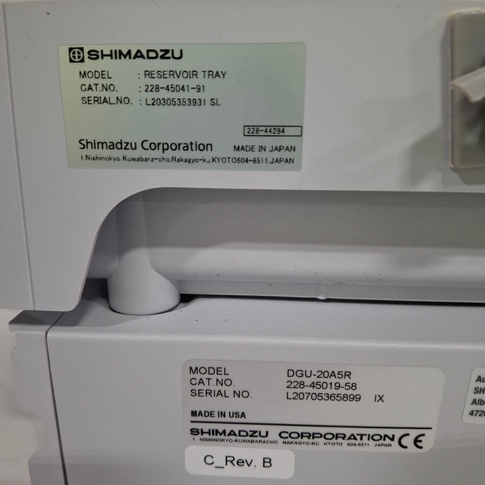 Shimadzu DGU-20A5R Degasser