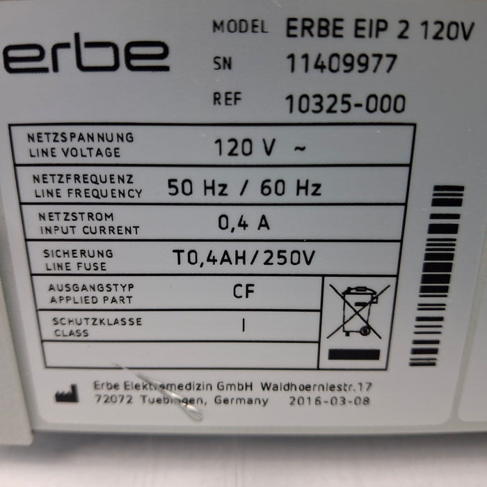 Erbe Erbe EIP2 Irrigation Pump Flexible Endoscopy reLink Medical