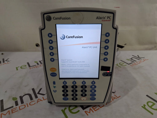 CareFusion CareFusion Alaris 8015 Large Screen POC Infusion Pump Infusion Pump reLink Medical