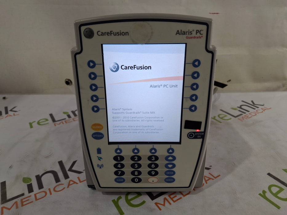 CareFusion CareFusion Alaris 8015 Large Screen POC Infusion Pump Infusion Pump reLink Medical