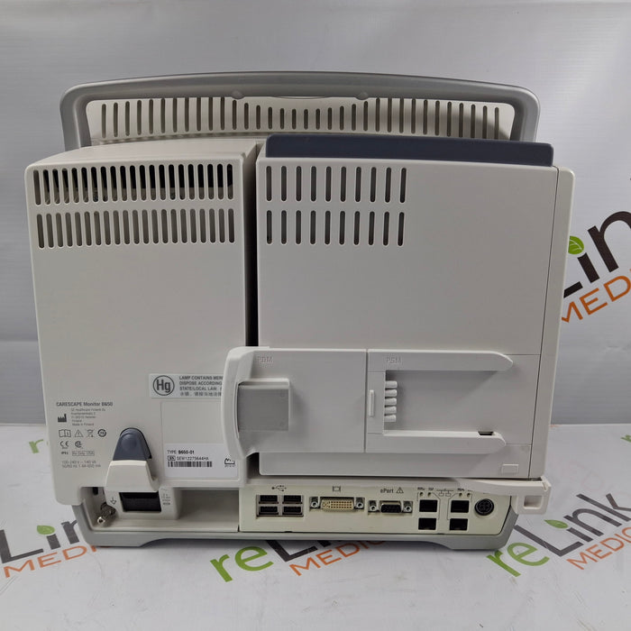 GE Healthcare GE Healthcare Carescape B650 Patient Monitor Patient Monitors reLink Medical