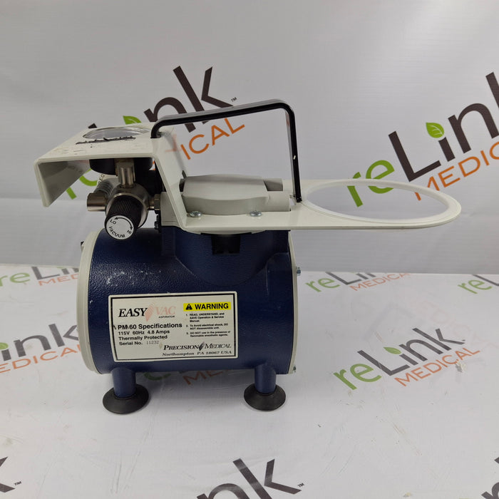 Precision Medical Devices, Inc. Precision Medical Devices, Inc. EasyVac PM60 Suction Machine Respiratory reLink Medical