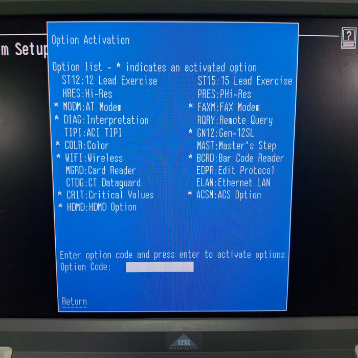 GE Healthcare MAC 5500 HD ECG with CAM Module