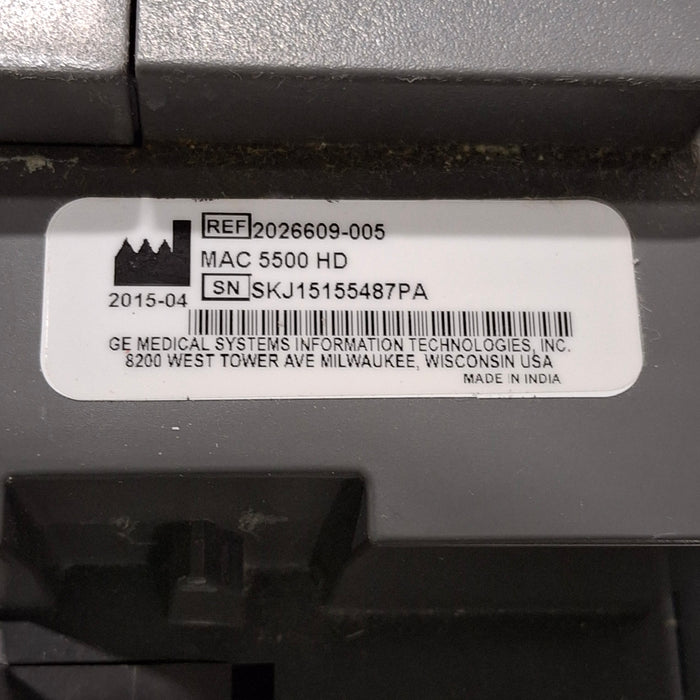 GE Healthcare MAC 5500 HD ECG without CAM Module