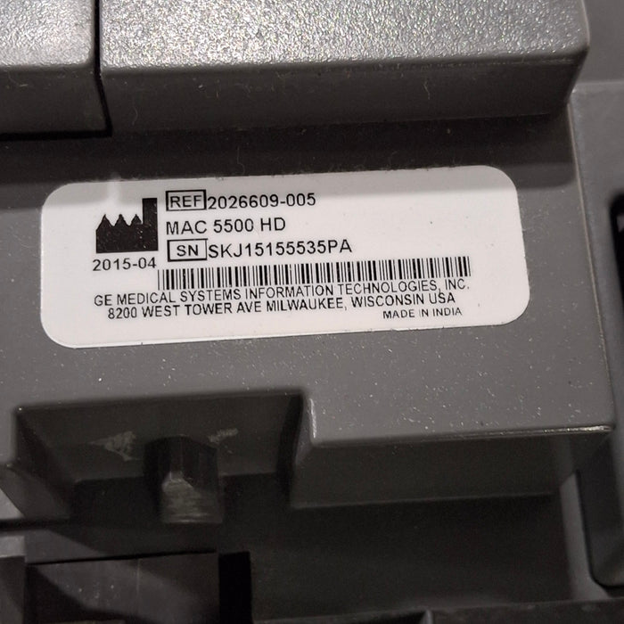 GE Healthcare MAC 5500 HD ECG without CAM Module