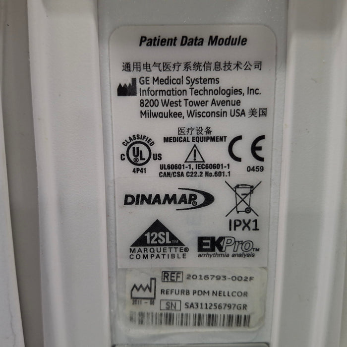 GE Healthcare GE Healthcare Nellcor PDM Patient Data Module Patient Monitors reLink Medical