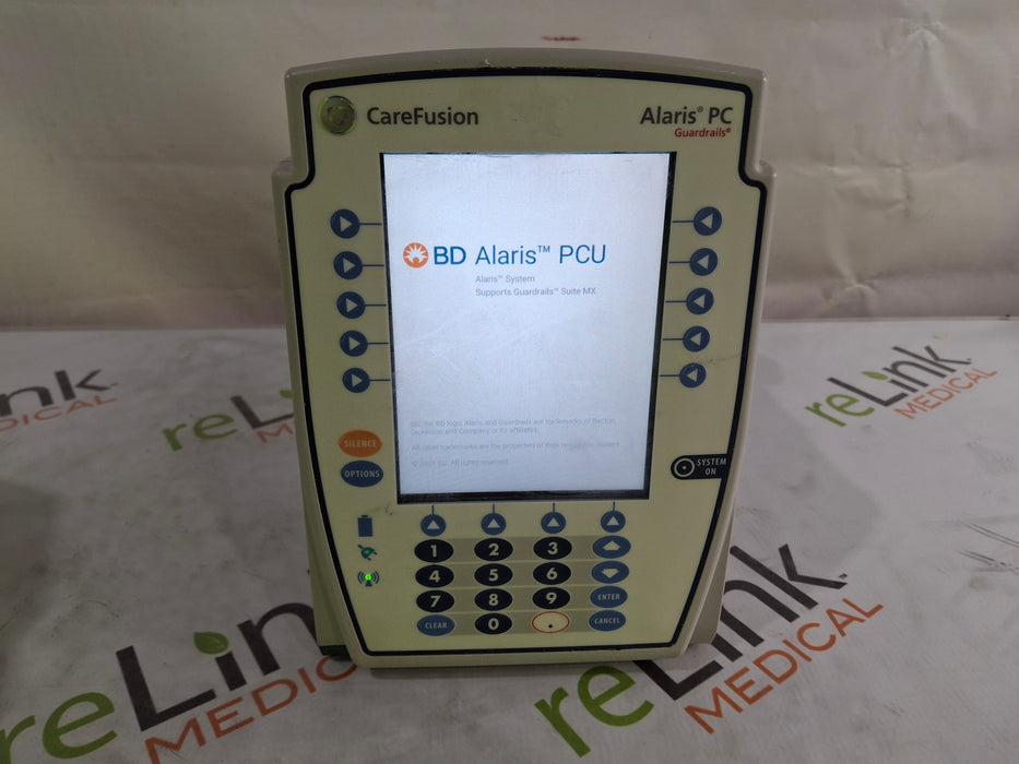 CareFusion CareFusion Alaris 8015 Large Screen POC Infusion Pump Infusion Pump reLink Medical