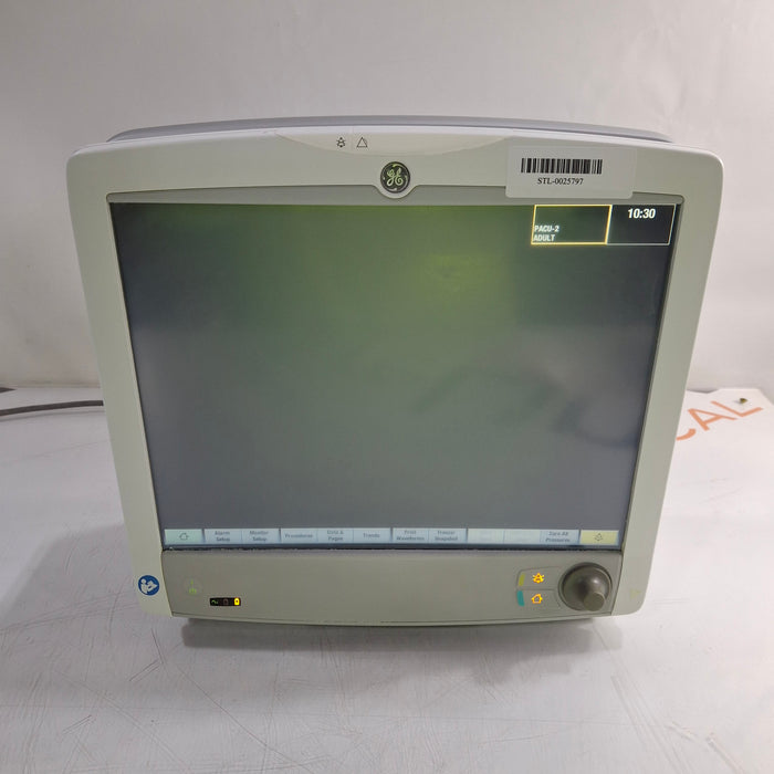 GE Healthcare Carescape B650 Post Anesthesia Care Patient Monitor