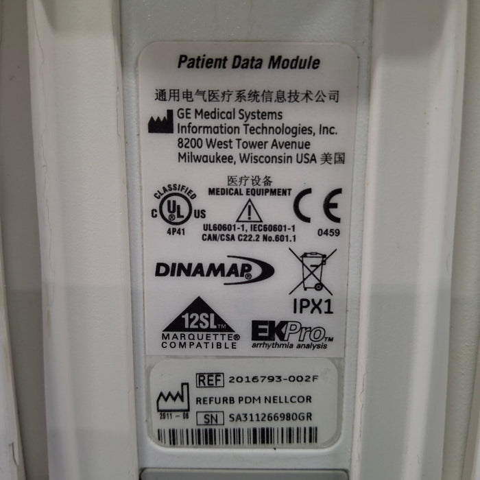 GE Healthcare PDM Nellcor Patient Data Module