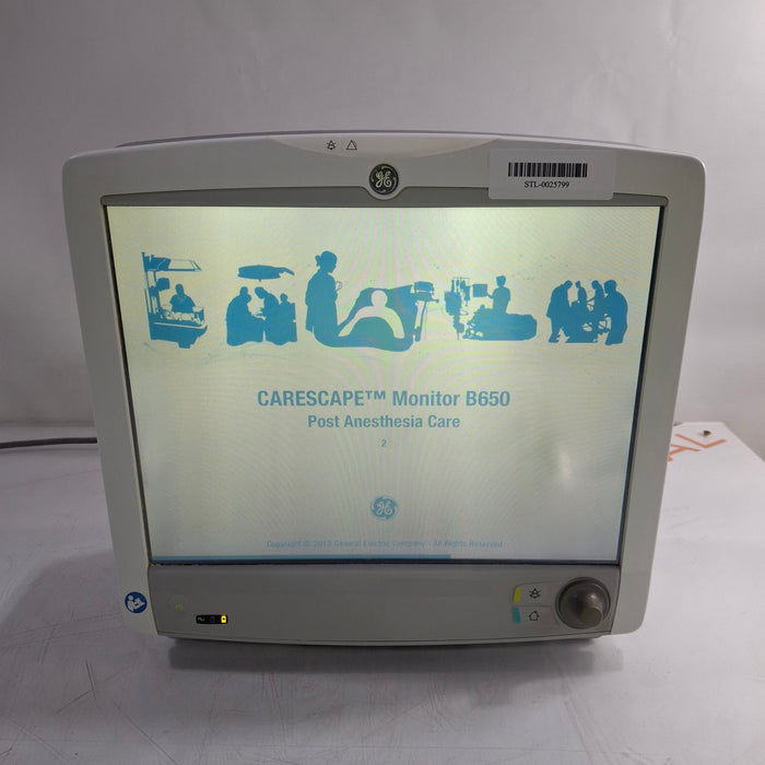 GE Healthcare GE Healthcare Carescape B650 Post Anesthesia Care Patient Monitor Patient Monitors reLink Medical