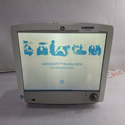 GE Healthcare GE Healthcare Carescape B650 Post Anesthesia Care Patient Monitor Patient Monitors reLink Medical