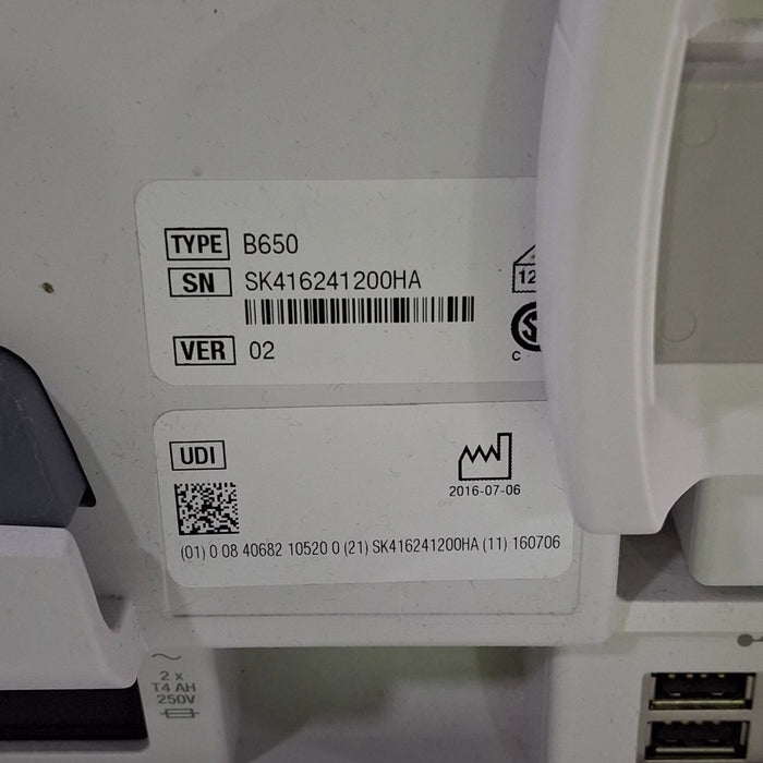 GE Healthcare GE Healthcare Carescape B650 Post Anesthesia Care Patient Monitor Patient Monitors reLink Medical