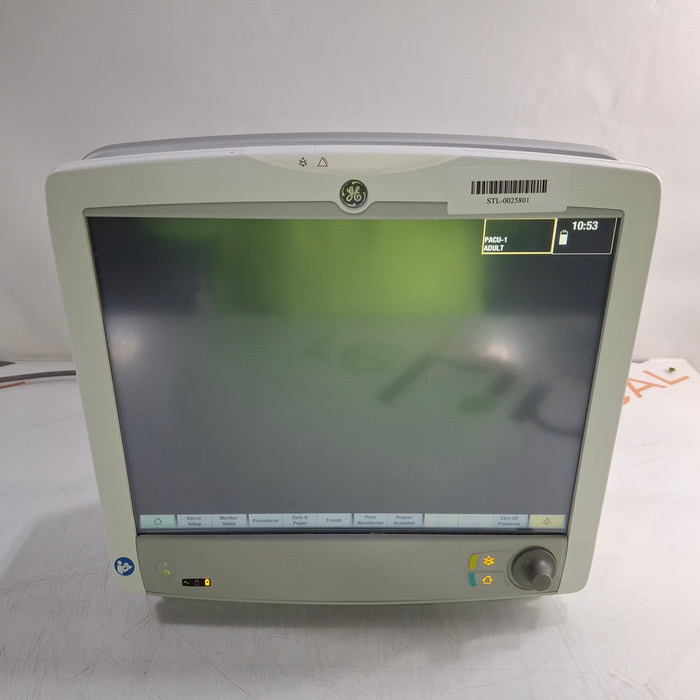 GE Healthcare GE Healthcare Carescape B650 Post Anesthesia Care Patient Monitor Patient Monitors reLink Medical