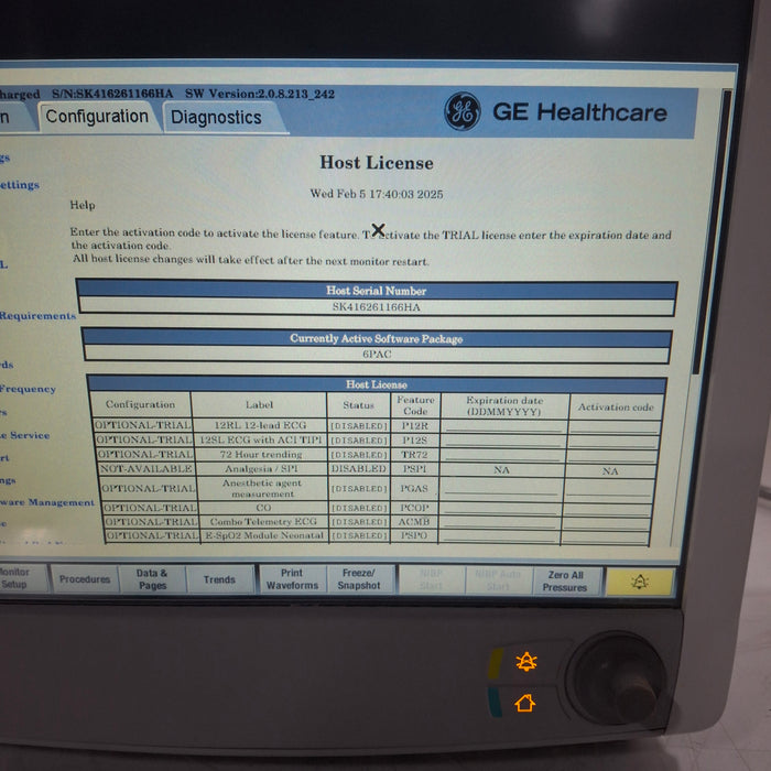 GE Healthcare GE Healthcare Carescape B650 Post Anesthesia Care Patient Monitor Patient Monitors reLink Medical