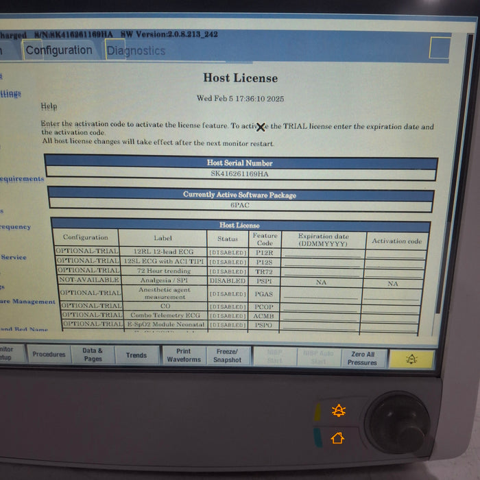 GE Healthcare GE Healthcare Carescape B650 Post Anesthesia Care Patient Monitor Patient Monitors reLink Medical