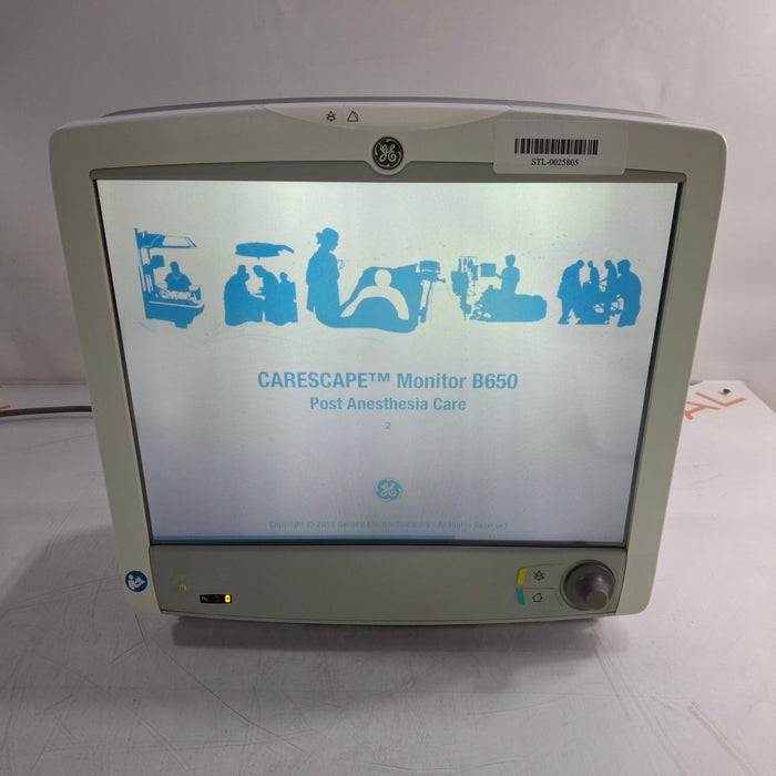 GE Healthcare GE Healthcare Carescape B650 Post Anesthesia Care Patient Monitor Patient Monitors reLink Medical