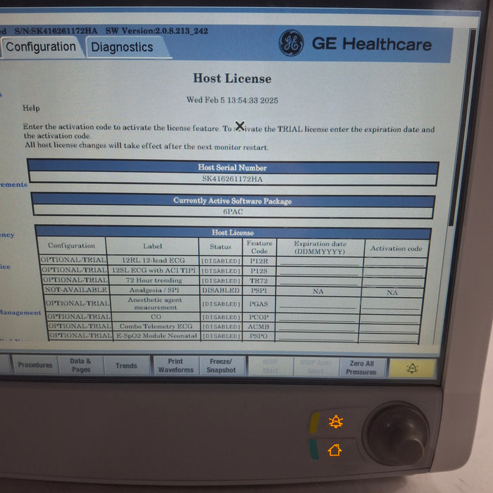 GE Healthcare GE Healthcare Carescape B650 Post Anesthesia Care Patient Monitor Patient Monitors reLink Medical