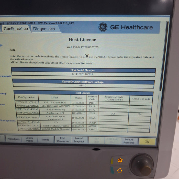 GE Healthcare GE Healthcare Carescape B650 Post Anesthesia Care Patient Monitor Patient Monitors reLink Medical