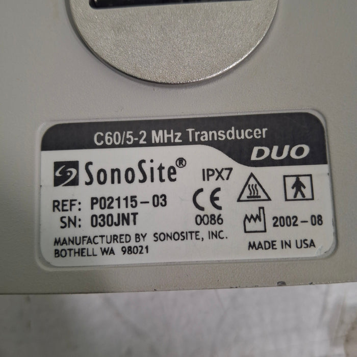 Sonosite C60/5-2 MHz Curved Array Transducer