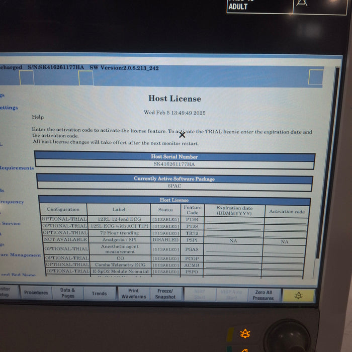 GE Healthcare GE Healthcare Carescape B650 Post Anesthesia Care Patient Monitor Patient Monitors reLink Medical