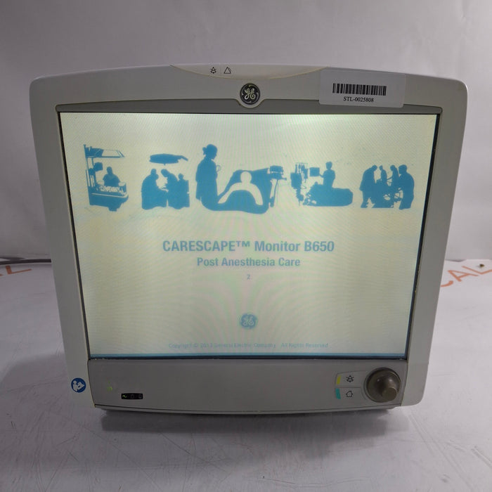 GE Healthcare Carescape B650 Patient Monitor