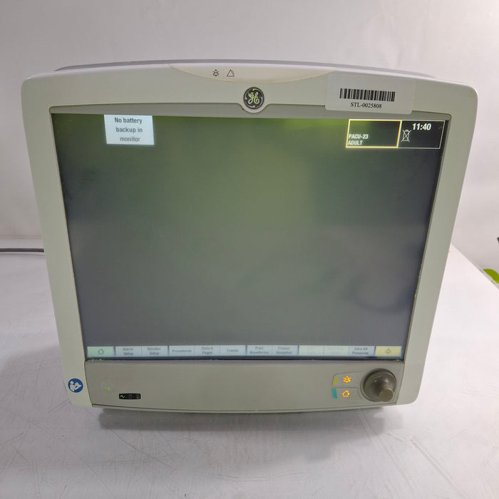 GE Healthcare Carescape B650 Patient Monitor