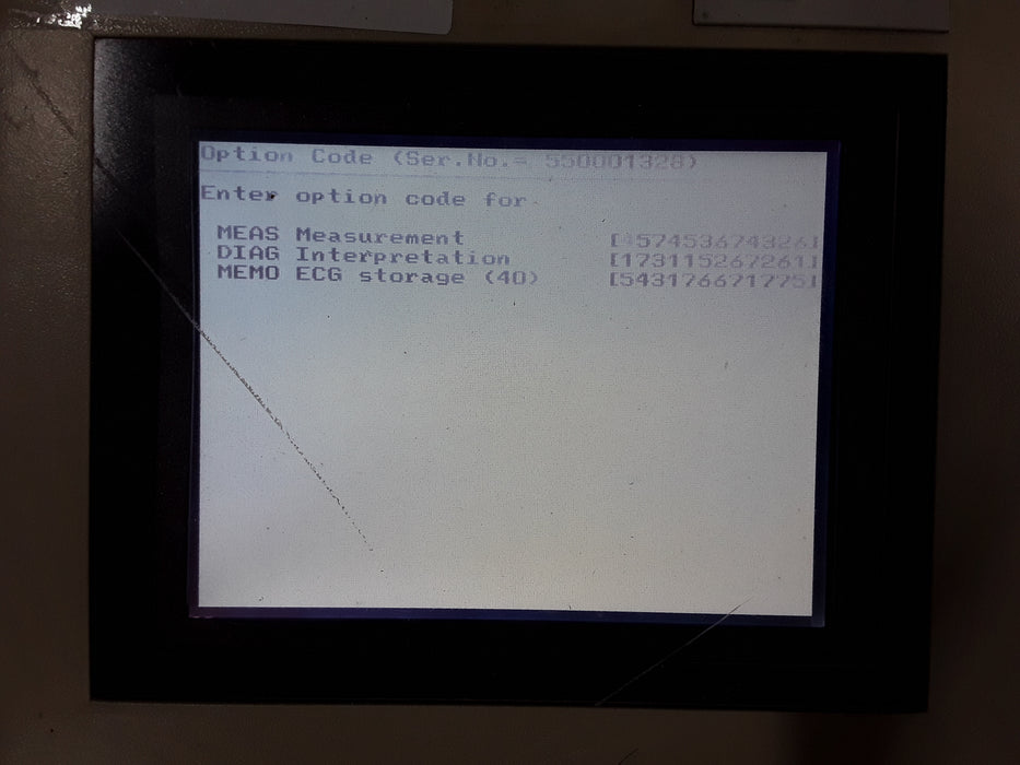 GE Healthcare MAC 1200 ECG