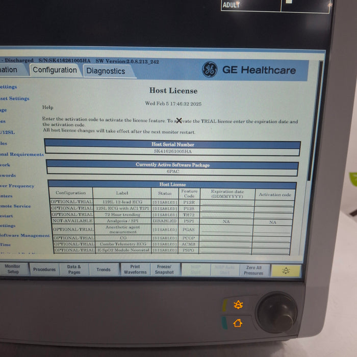 GE Healthcare GE Healthcare Carescape B650 Post Anesthesia Care Patient Monitor Patient Monitors reLink Medical