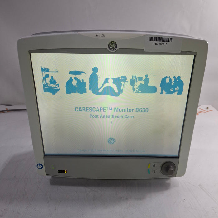 GE Healthcare Carescape B650 Patient Monitor