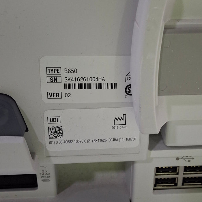 GE Healthcare GE Healthcare Carescape B650 Post Anesthesia Care Patient Monitor Patient Monitors reLink Medical