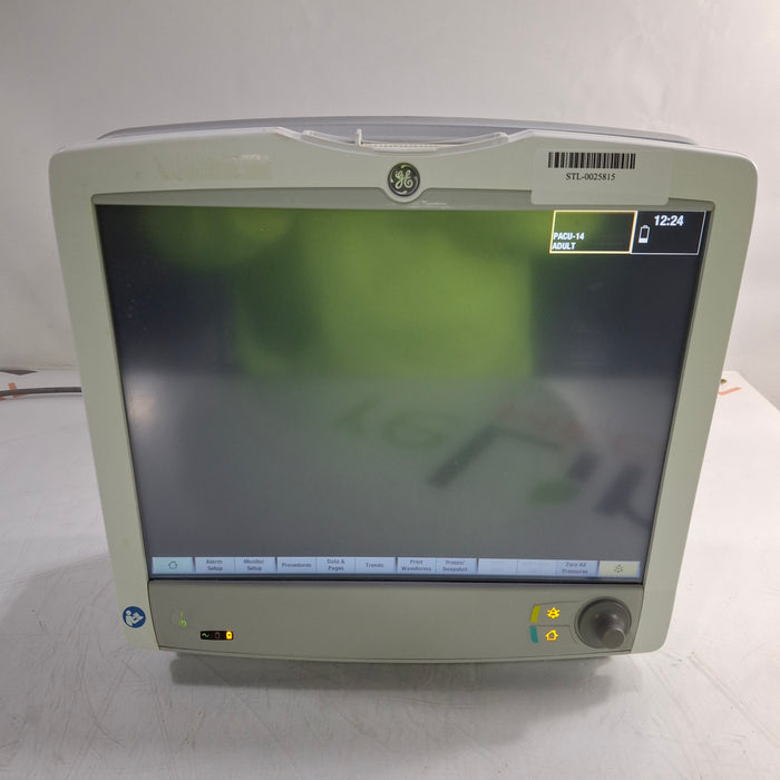 GE Healthcare Carescape B650 Post Anesthesia Care Patient Monitor