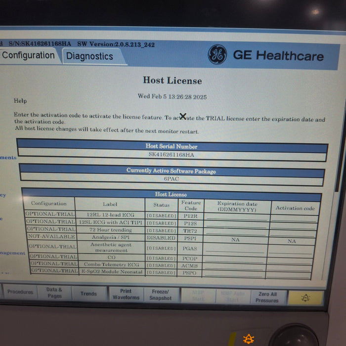 GE Healthcare GE Healthcare Carescape B650 Post Anesthesia Care Patient Monitor Patient Monitors reLink Medical