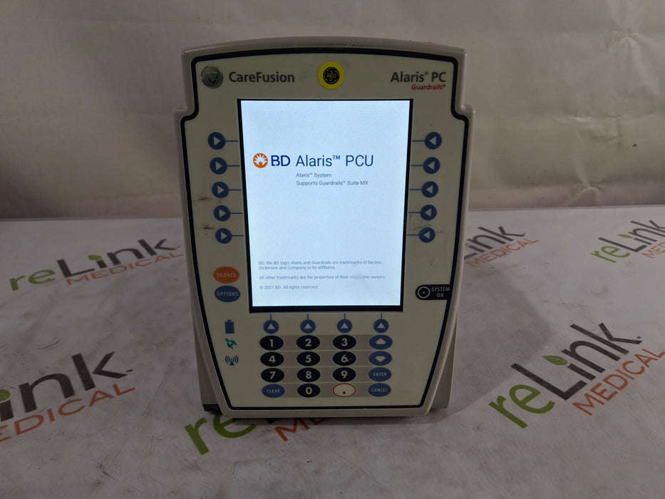 CareFusion CareFusion Alaris 8015 Large Screen POC Infusion Pump Infusion Pump reLink Medical