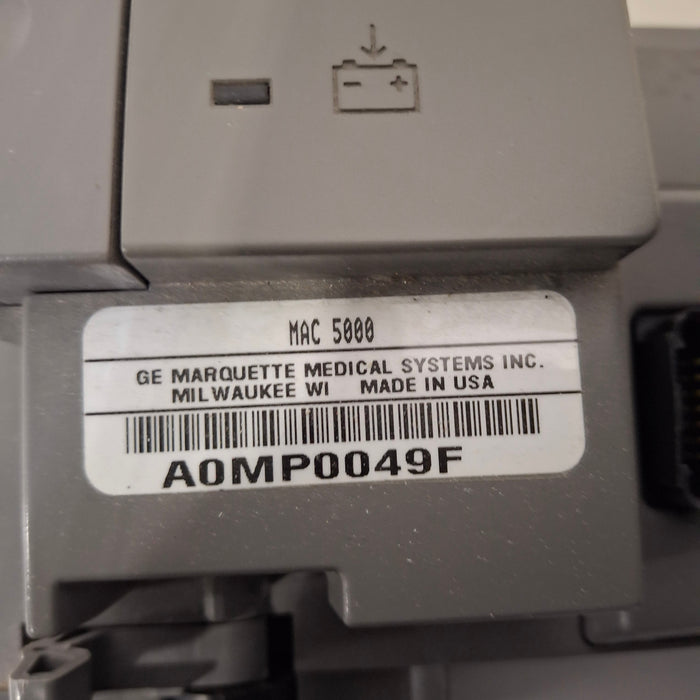 GE Healthcare MAC 5000 ECG with CAM Module