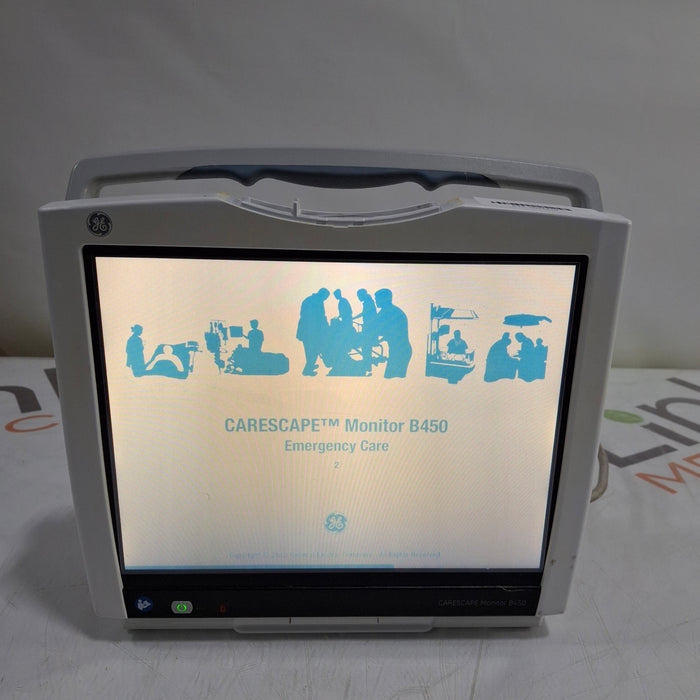 GE Healthcare GE Healthcare Carescape B450 Emergency Care Patient Monitor Patient Monitors reLink Medical