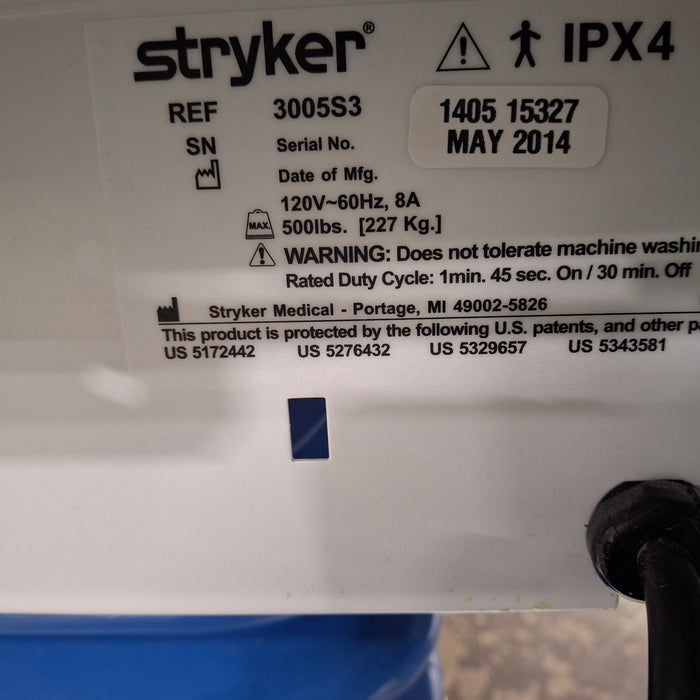 Stryker Secure III 3005 Hospital Bed