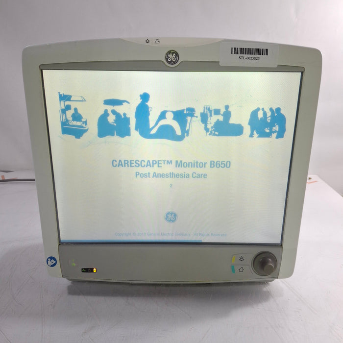 GE Healthcare Carescape B650 Patient Monitor