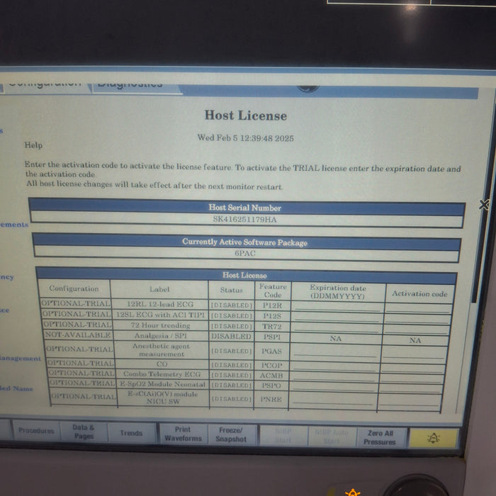 GE Healthcare GE Healthcare Carescape B650 Post Anesthesia Care Patient Monitor Patient Monitors reLink Medical