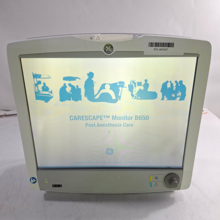 GE Healthcare GE Healthcare Carescape B650 Post Anesthesia Care Patient Monitor Patient Monitors reLink Medical