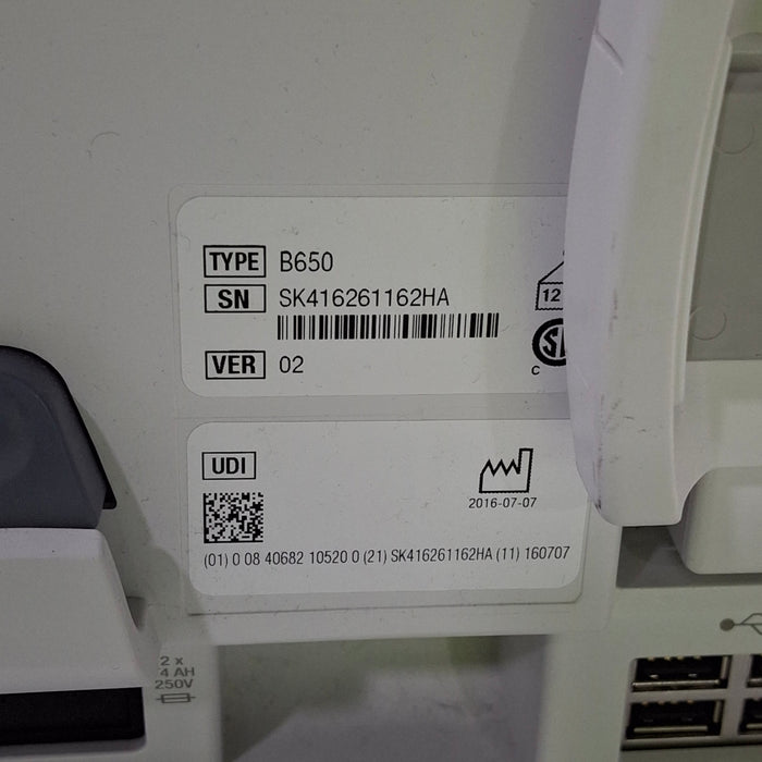 GE Healthcare GE Healthcare Carescape B650 Post Anesthesia Care Patient Monitor Patient Monitors reLink Medical