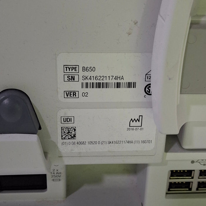 GE Healthcare GE Healthcare Carescape B650 Post Anesthesia Care Patient Monitor Patient Monitors reLink Medical