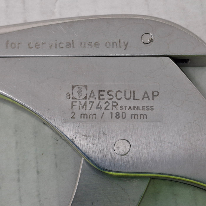 Aesculap, Inc. FM742R 2mm / 180mm Kerrison Rongeur